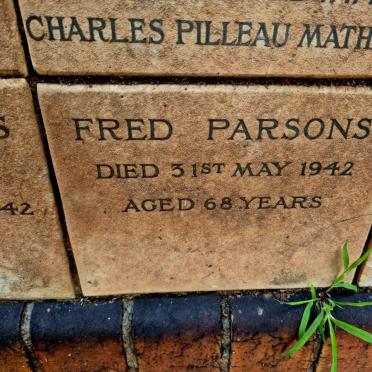 PARSONS Fred -1942