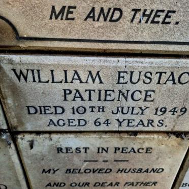 PATIENCE William Eustace -1949