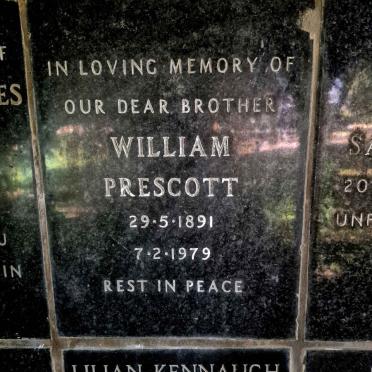 PRESCOTT William 1891-1979