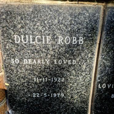 ROBB Dulcie 1922-1979