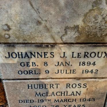 ROUX Johannes J., le 1894-1942