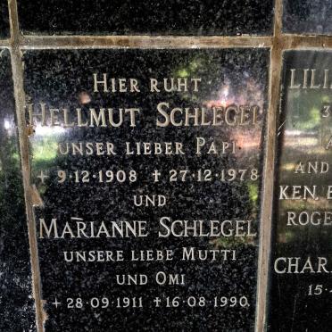 SCHLEGEL Hellmut 1908-1978 & Marianne 1911-1990