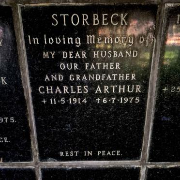 STORBECK Charles Arthur 1914-1975