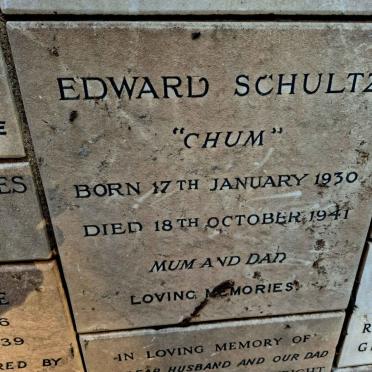 SCHULTZ Edward 1930-1941
