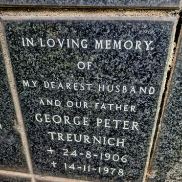 TREURNICH George Peter 1906-1978