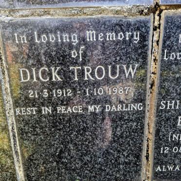 TROUW Dick 1912-1987