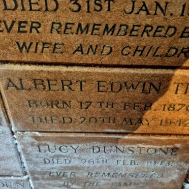 TILL Albert Edwin 1870-1942