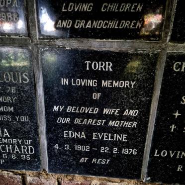 TORR Edna Eveline 1902-1976
