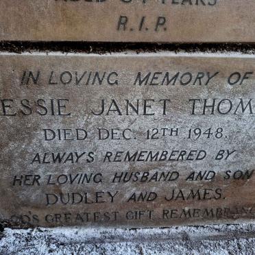 THOMAS Jessie Janet -1948