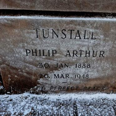 TUNSTALL Philip Arthur 1888-1948