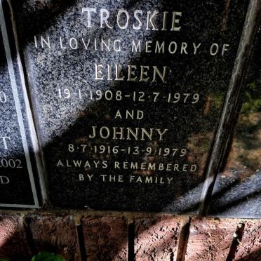 TROSKIE Johnny 1916-1979 & Eileen 1908-1979