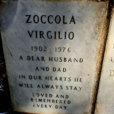 VIRGILIO Zoccola  1902-1976