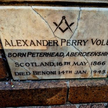 VOLUM Alexander Perry 1866-1945
