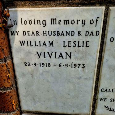 VIVIAN William Leslie 1918-1973