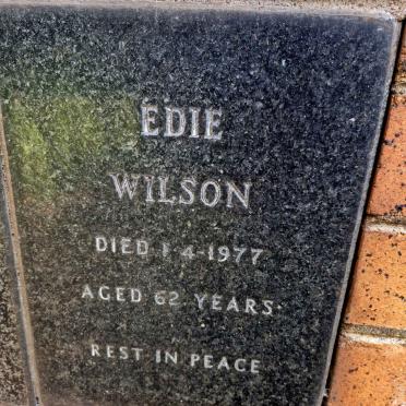 WILSON Edie -1977