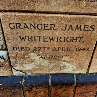 WHITEWRIGHT Granger James -1942