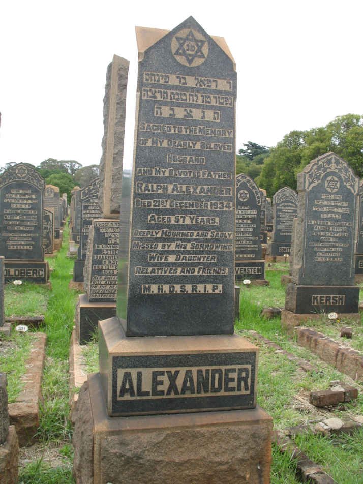 ALEXANDER Ralph -1934