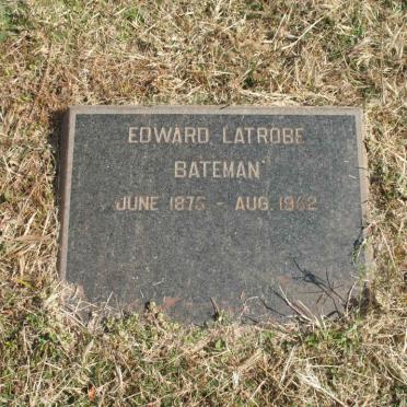 BATEMAN Edward Latrobe 1875-1952