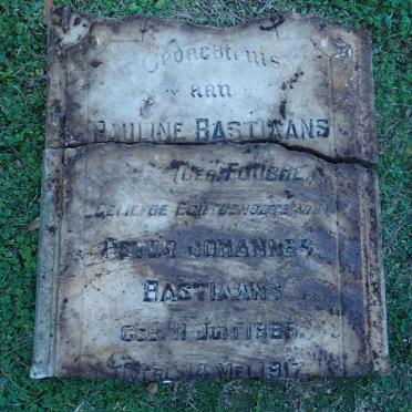 BASTIAANS Pauline nee FOUCHE 1885-1917