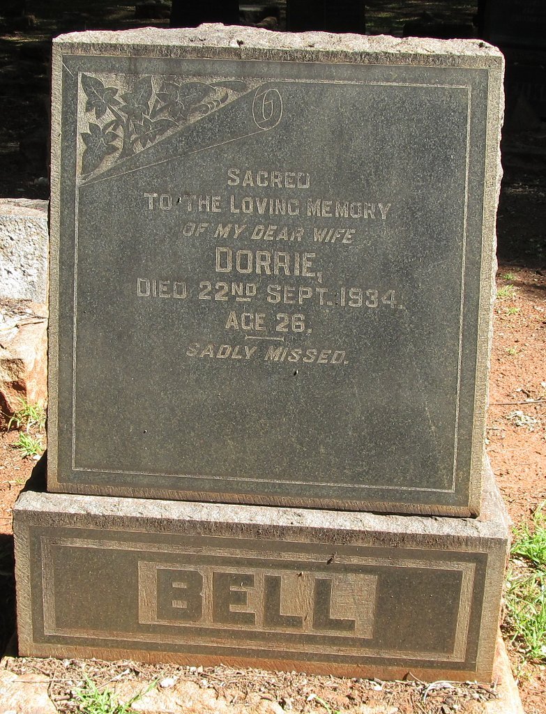BELL Dorrie -1934