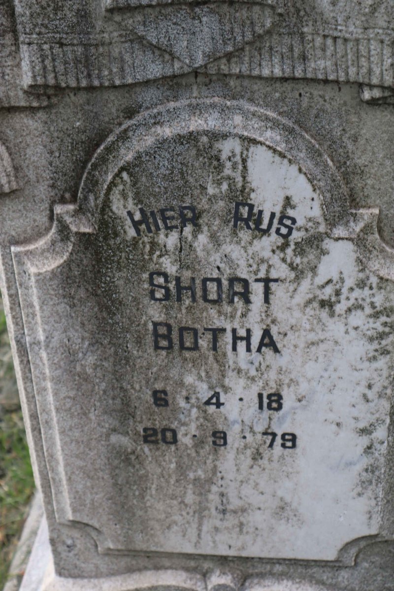 BOTHA Short ??18-??79