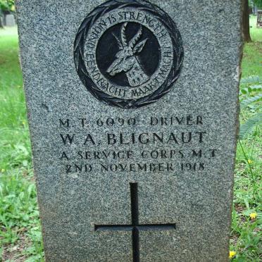 BLIGNAUT W.A. -1918
