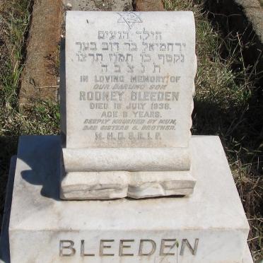 BLEEDEN Rodney -1938