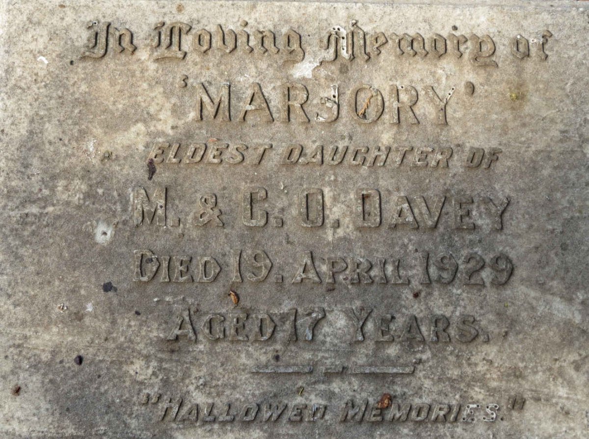 DAVEY Marjory -1929