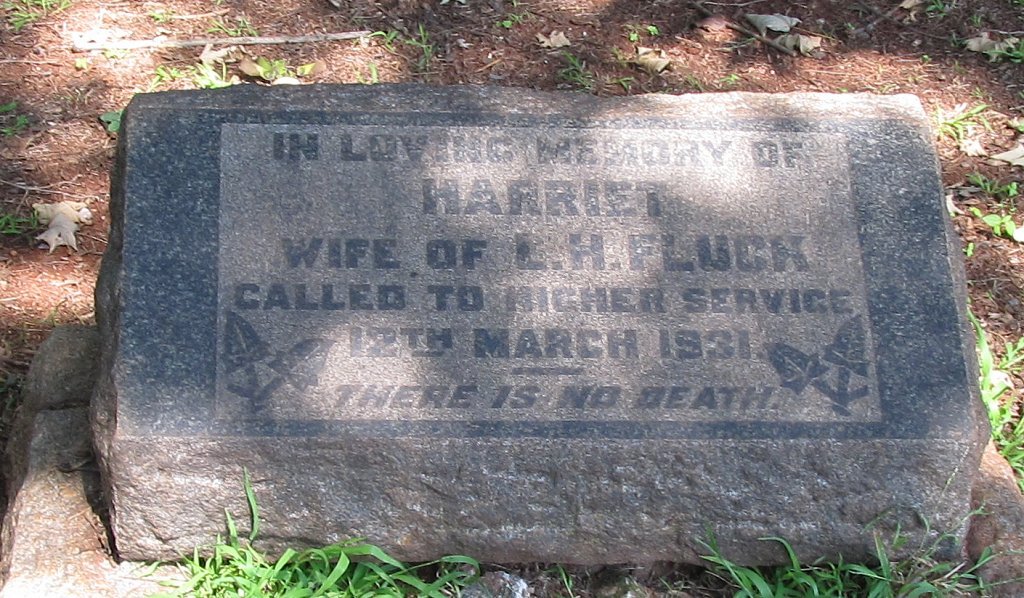 FLUCK Harriet -1931