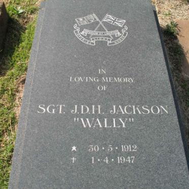 JACKSON J.D.H. 1912-1947