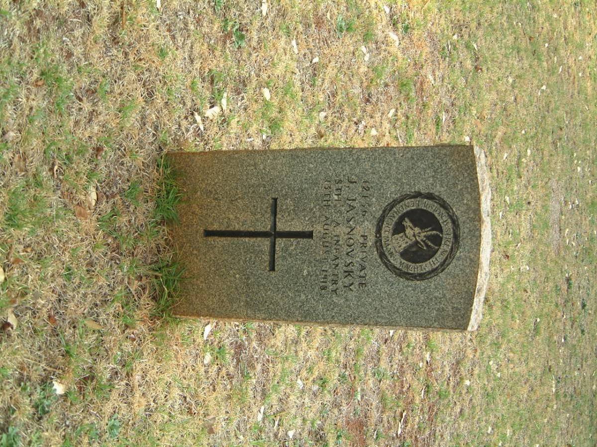 JASNOVSKY J. -1918