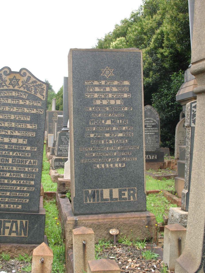 MILLER Woolf -1926