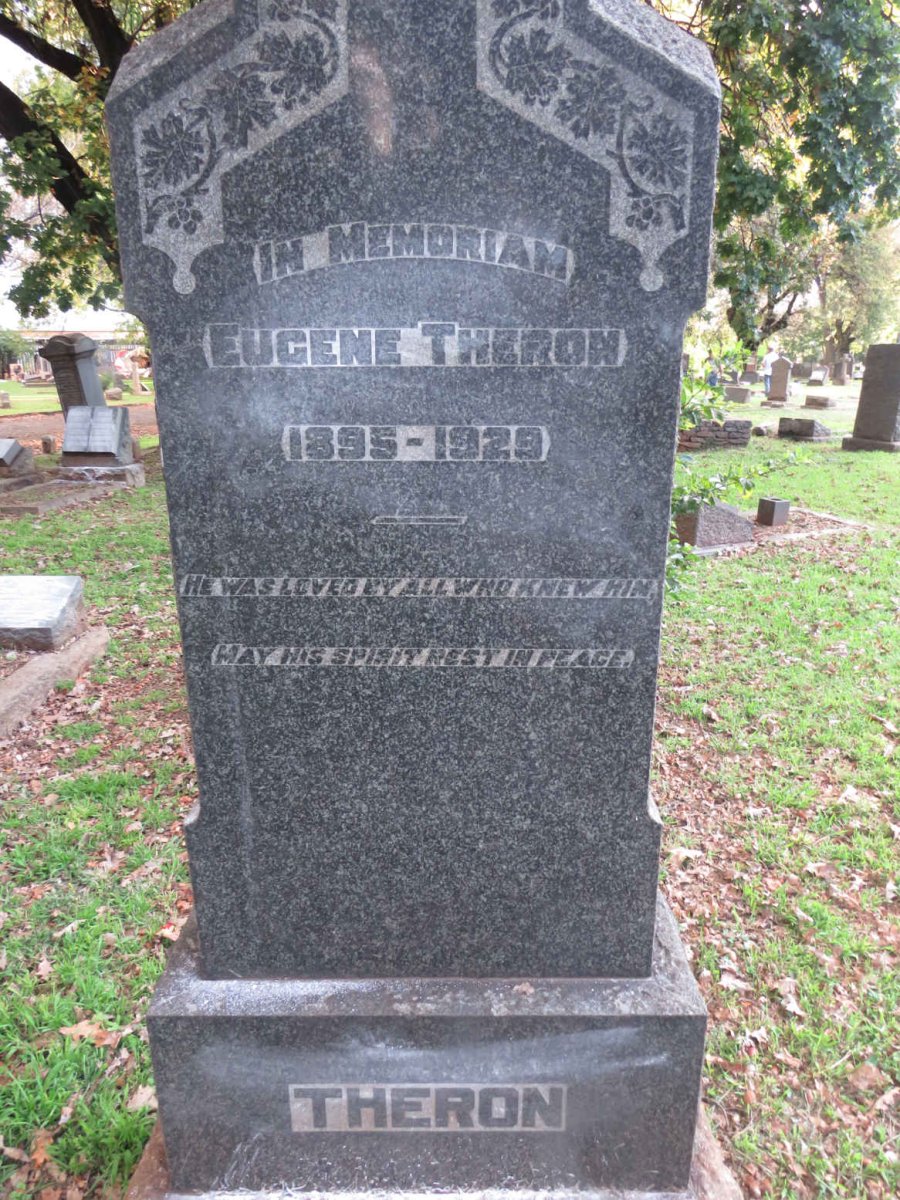 THERON Eugene 1895-1929