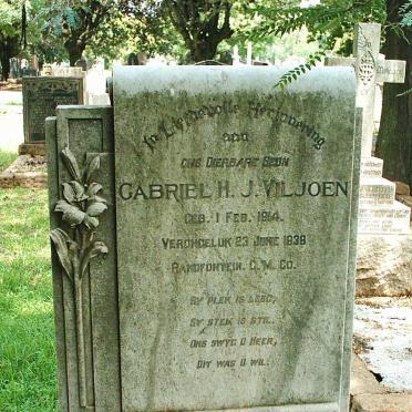 VILJOEN Gabriel H.J. 1914-1939