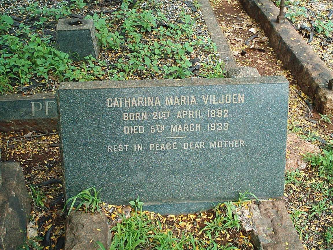VILJOEN Catharina Maria 1892-1939