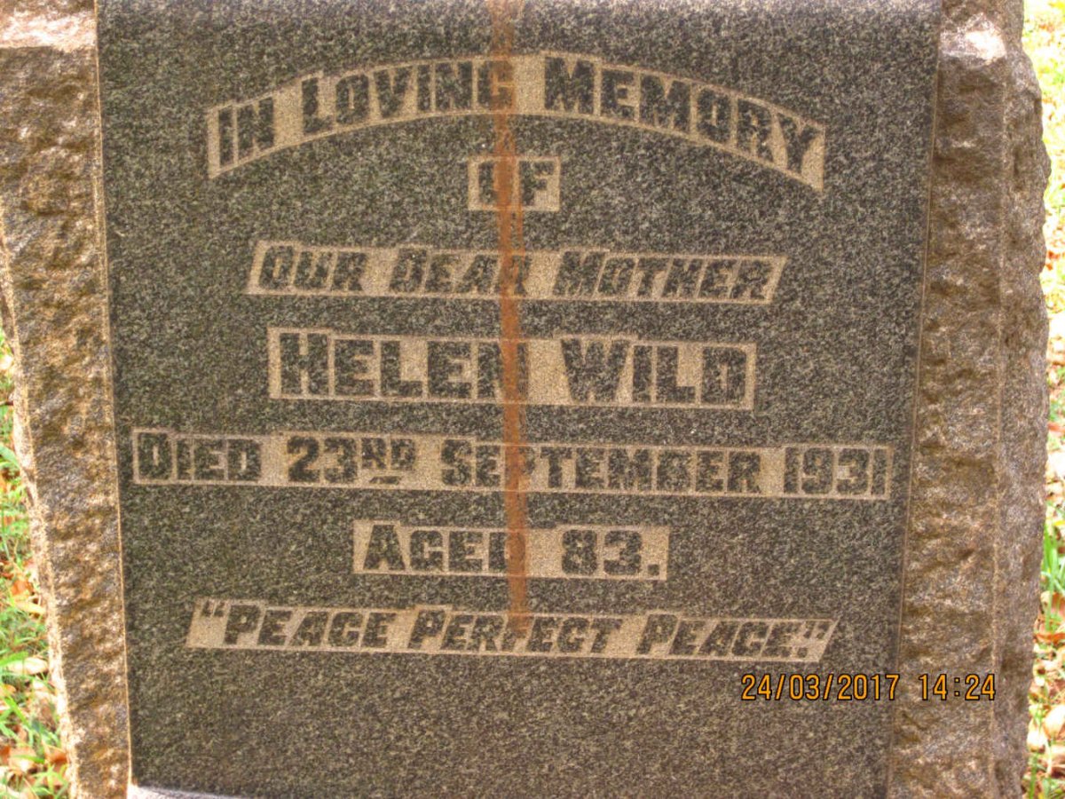 WILD Helen -1931