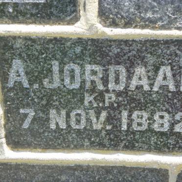 JORDAAN A.