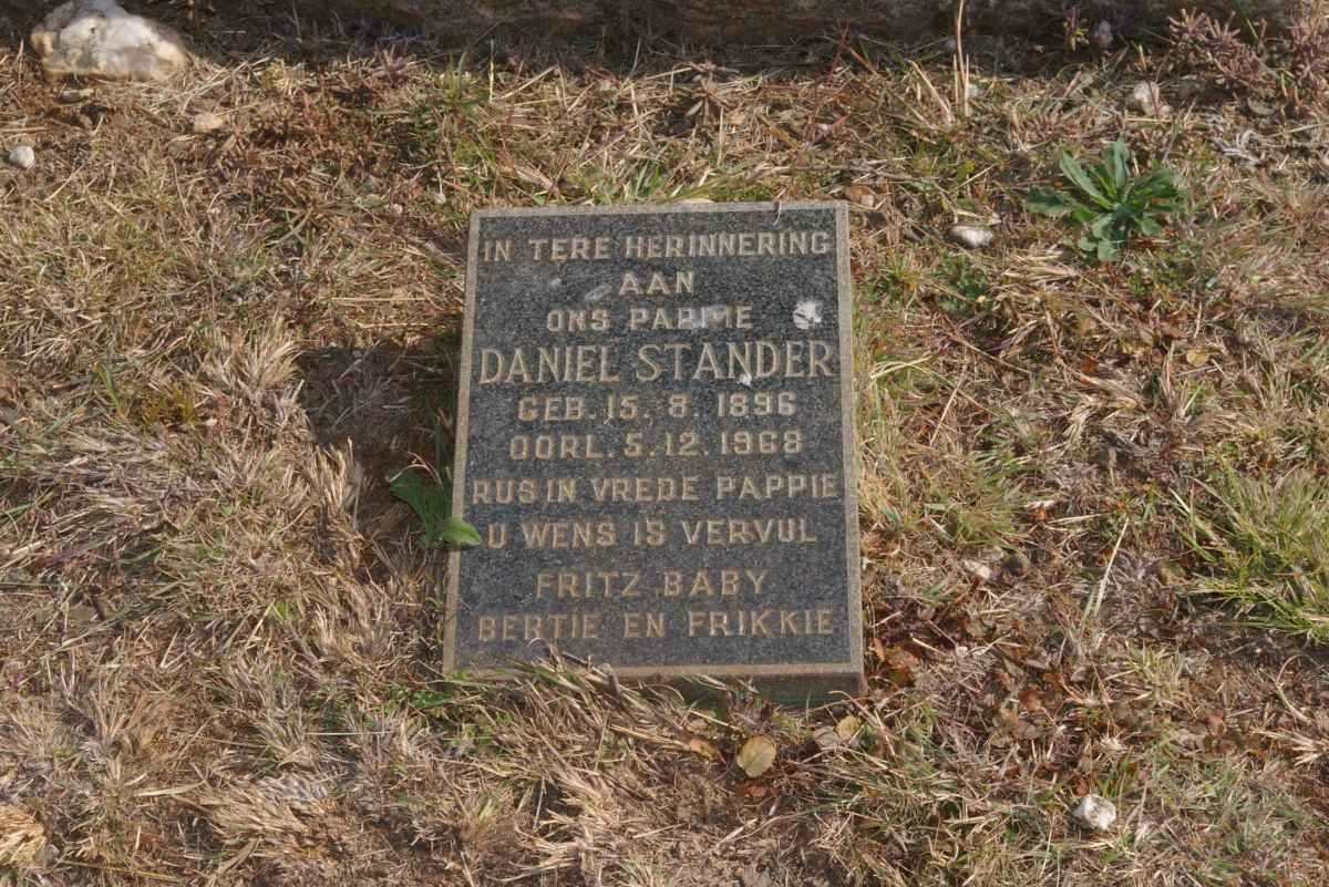 STANDER Daniel 1896-1968