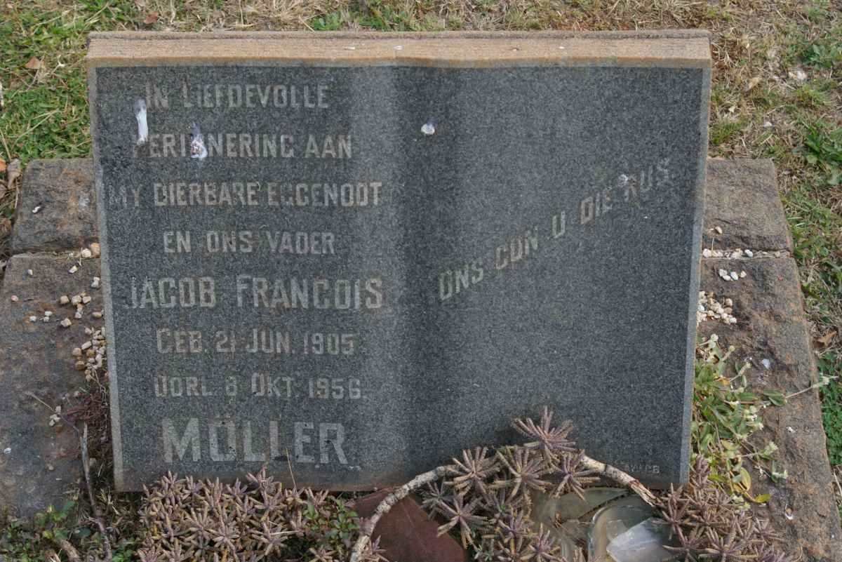 MOLLER Jacob Francois 1905-1956