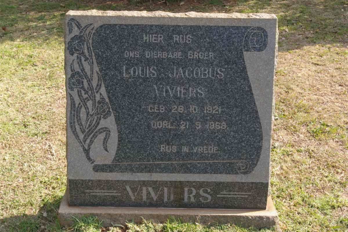 VIVIERS Louis Jacobs 1921-1968