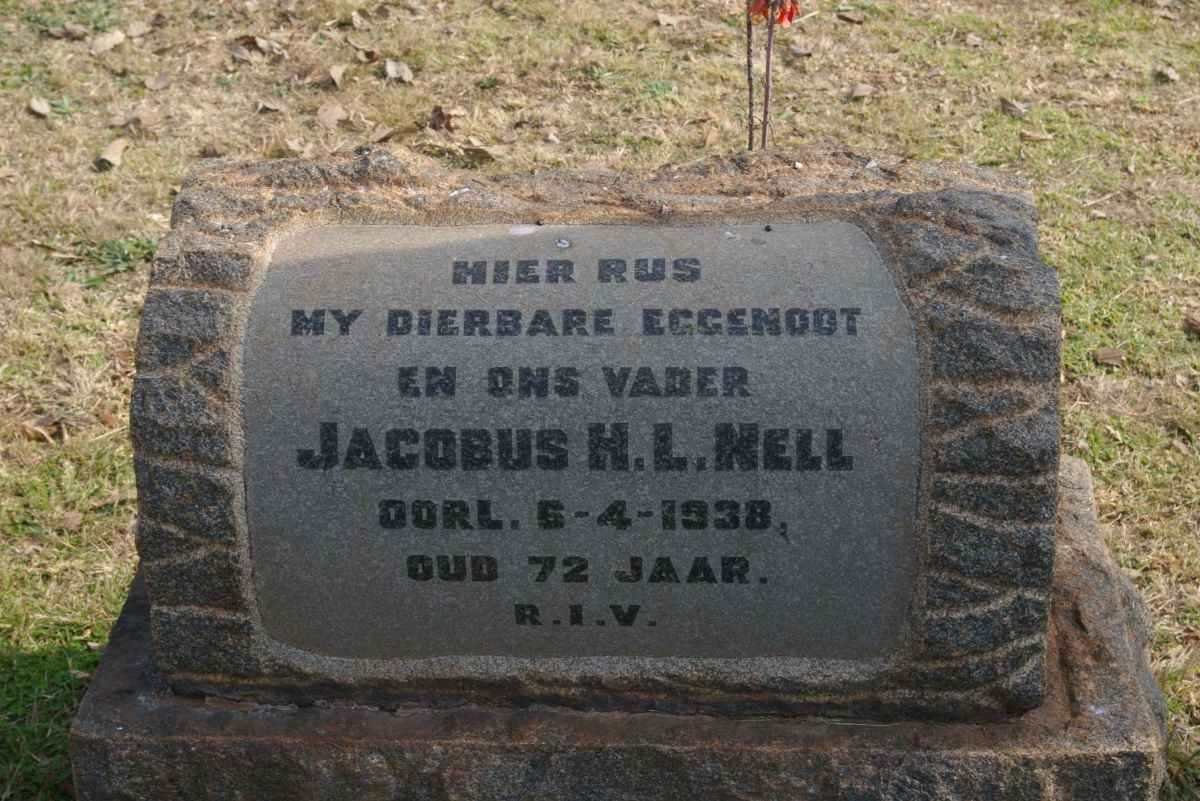 NEL Jacobus H.L. 1938