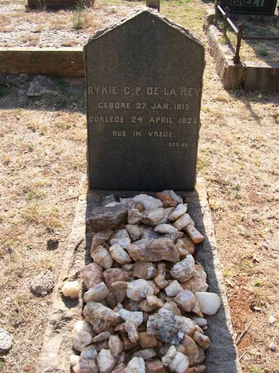 REY Rykie C.P., de la 1915-1926