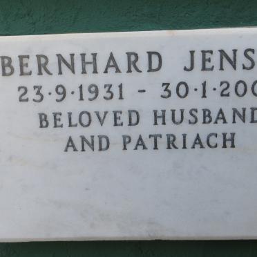 JENSEN Bernhard 1931-2003