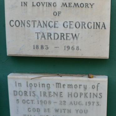 TARDREW Constance Georgina 1883-1968 :: HOPKINS Doris Irene 1908-1973