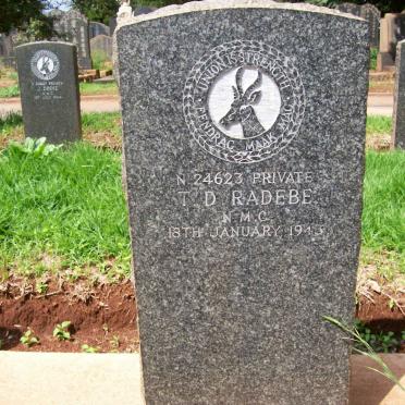 RADEBE T.D. -1943