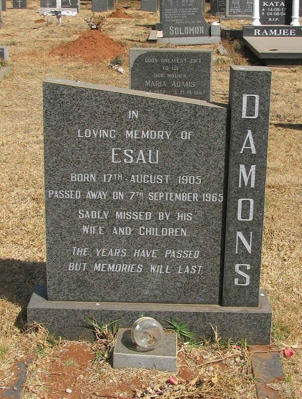 DAMONS Esau 1905-1965