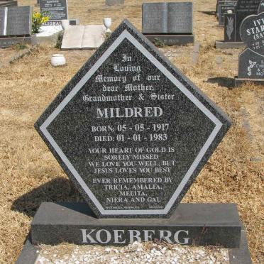 KOEBERG Mildred 1917-1983