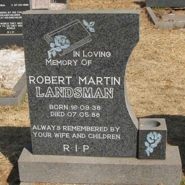 LANDSMAN Robert Martin 1938-1988