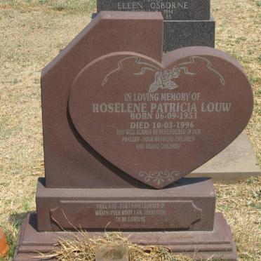 LOUW Roselene Patricia 1951-1996