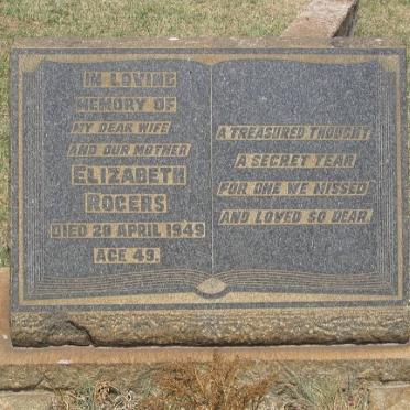 ROGERS Elizabeth -1949